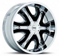 Roda Status S807 Donk Aro 24 x 9,5 Cromada Blank