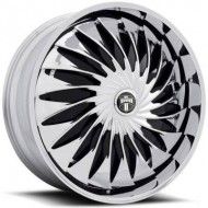 Roda Dub Fanatic Spin Aro 26 x 10 Cromada Blank