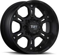 Roda TUFF T-03 Aro 15 x 8 Flat Black 6x139 ET-13