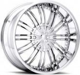 Roda Status S223 Knox Aro 22 x 8,5 Cromada 5x108