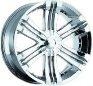 Roda Presenza Electra II Aro 22 x 7,5 Cromada 5x105