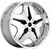 Roda Status S814 Trilla Aro 22 x 9 Cromada 5x108