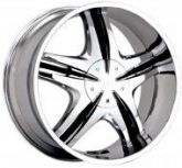 Roda Status S222 Vice Aro 26 x 10 Cromada 8x165 8x170