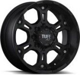 Roda TUFF T-03 Aro 15 x 8 Flat Black 6x139 ET-13